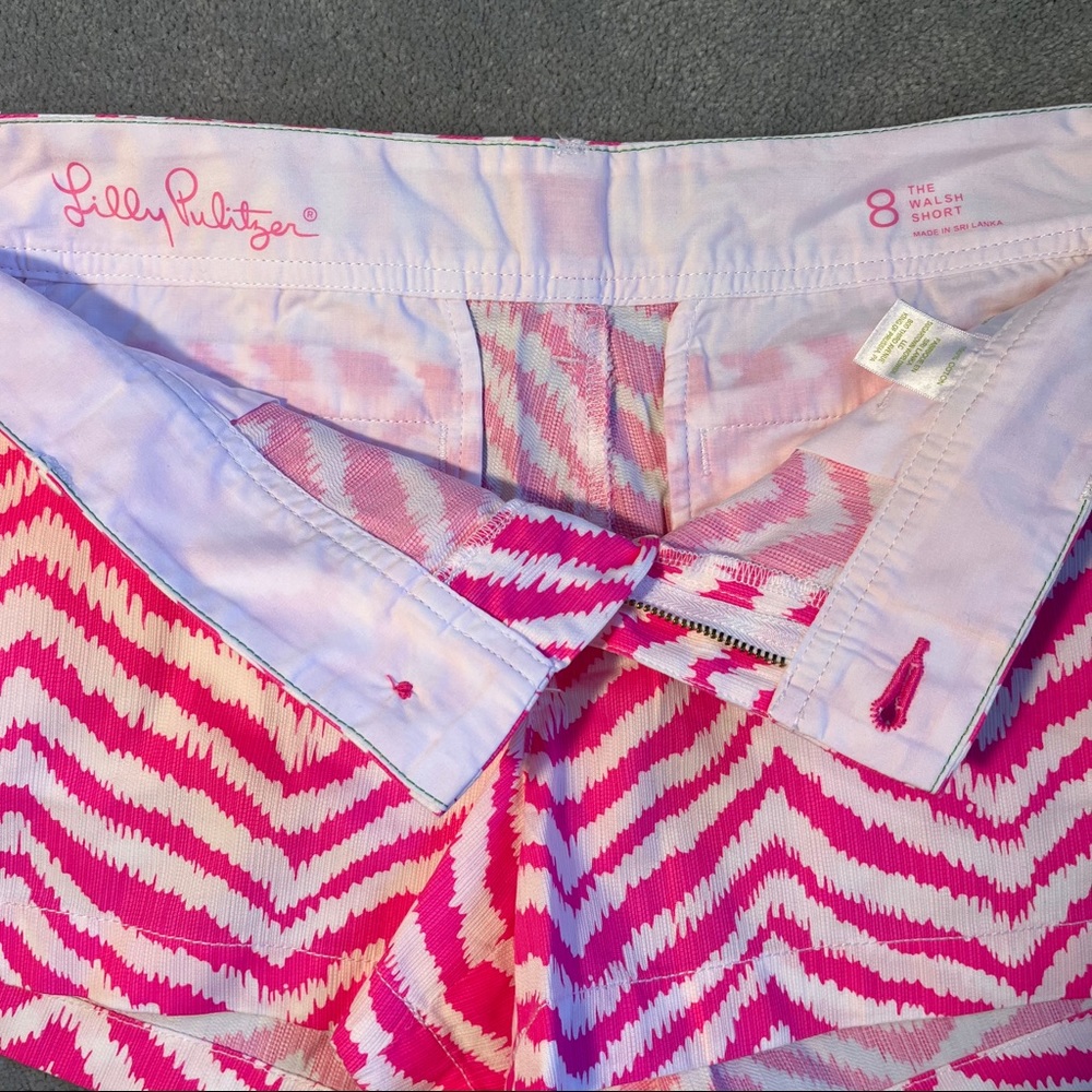 Pink and white Walsh short from Lilly Pulitzer - Picture 2 of 3